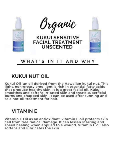 Aceite Orgánico de Kukui Lily Organics 56.7 g Sin Fragancia Aceite Orgánico de Kukui Lily Organics 56.7 g Sin Fragancia