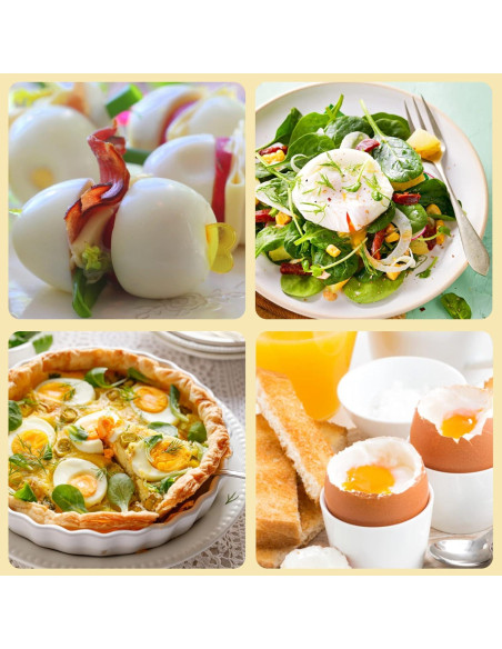 Temporizador de Huevos TOFOREVO Rojo 2 Piezas - Cocción Perfecta Temporizador de Huevos TOFOREVO Rojo 2 Piezas - Cocción Perfecta