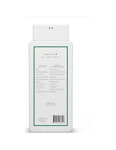 Jabón Corporal Nativo Eucalipto y Menta 340ml Hidratante Jabón Corporal Nativo Eucalipto y Menta 340ml Hidratante