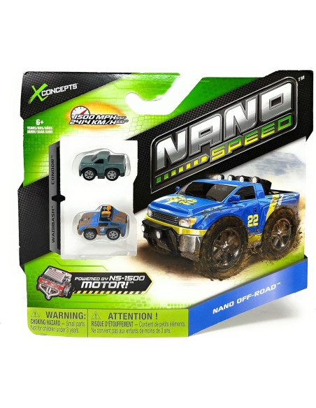 Nano Speed Cars Spin Master - 2 Paquetes de Mini Autos Nano Speed Cars Spin Master - 2 Paquetes de Mini Autos