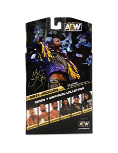Figura de Acción Lucha Libre Ringside Matt Jackson AEW Unrivaled 7 2