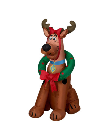 Inflable Navidad Scooby-Doo Reno Gemmy 98x50x76 cm