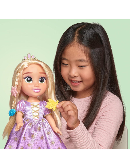 Muñeca Rapunzel Disney Princess con Cabello Mágico Brillante Muñeca Rapunzel Disney Princess con Cabello Mágico Brillante