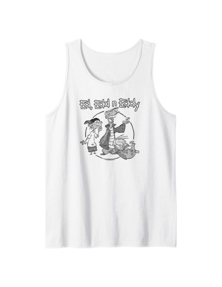 Camiseta Sin Mangas Ed, Edd n Eddy Hombre - Cartoon Network Camiseta Sin Mangas Ed, Edd n Eddy Hombre - Cartoon Network