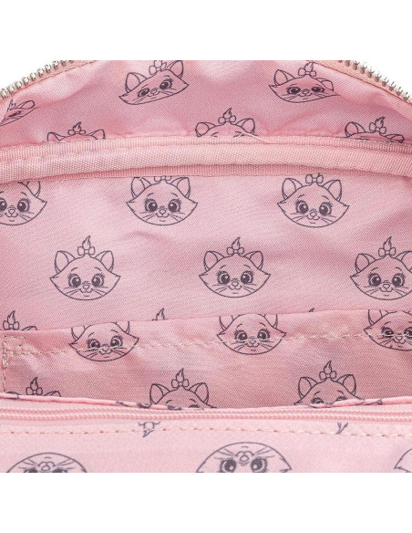 Bolso Bandolera Loungefly Disney Aristocats Marie Floral 21.6x26.7cm Bolso Bandolera Loungefly Disney Aristocats Marie Floral 21.6x26.7cm