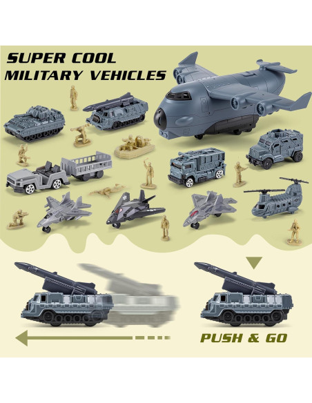 Juego de Construcción Base Militar XDUOYJOY con 11 Vehículos Juego de Construcción Base Militar XDUOYJOY con 11 Vehículos