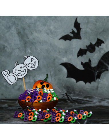 Paquete de 24 Pines de Esmalte Halloween Boo - Fantasmas
