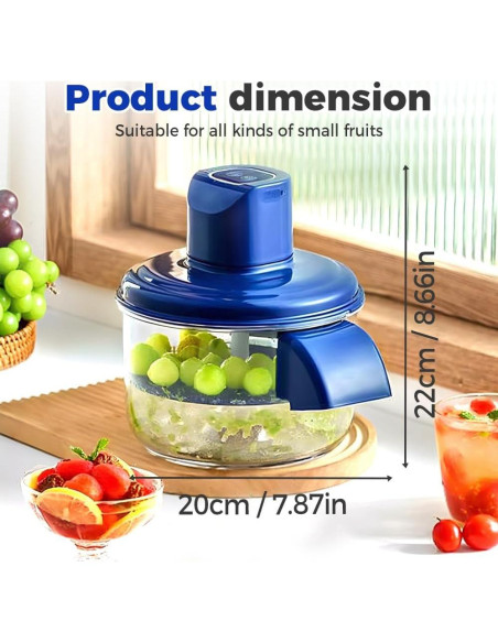 Pelador Eléctrico de Frutas JUDUNA 50W Recargable USB Pelador Eléctrico de Frutas JUDUNA 50W Recargable USB