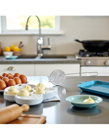 Separador de Huevos de Acero Inoxidable Xinjincang - Gadget de Cocina