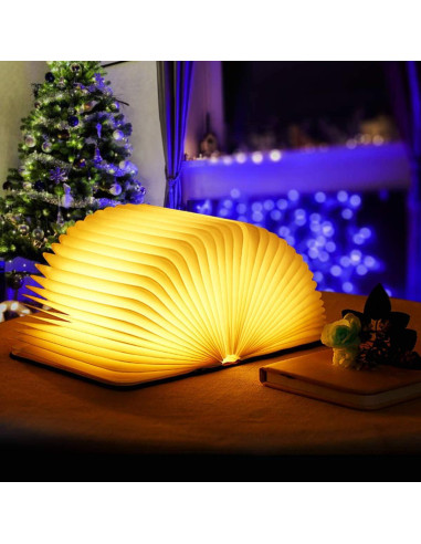 Lámpara de Libro Plegable XIUDI LED Recargable 21.8x16cm