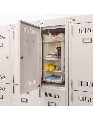 Organizador Colgante de Closet StorageWorks 3 Estantes Blanco