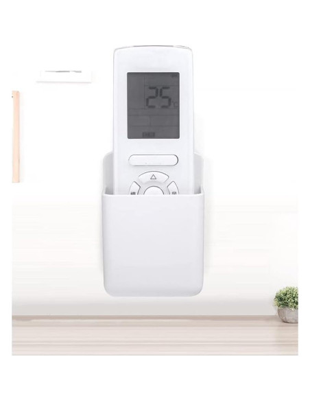 Soporte de Control Remoto Mewuthede 2 Piezas Blanco Compacto Soporte de Control Remoto Mewuthede 2 Piezas Blanco Compacto
