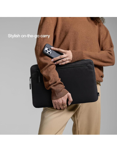 Funda Compacta para Laptop Incase 14" Nylon Resistente - Negro