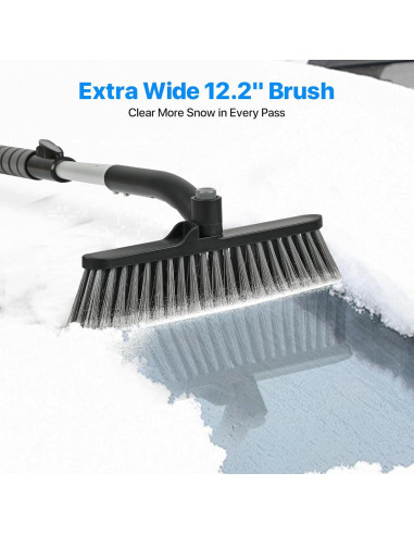 Raspador de Hielo y Cepillo de Nieve OUSHASAA 89.9 cm