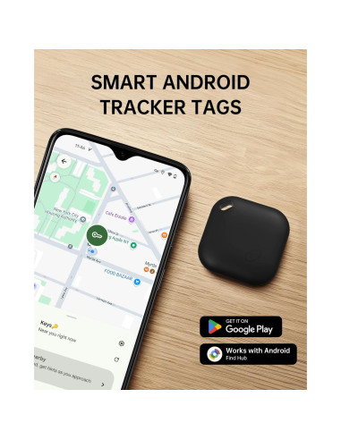 Etiquetas Bluetooth Pepisk Air Tracker para Android - 4 Piezas