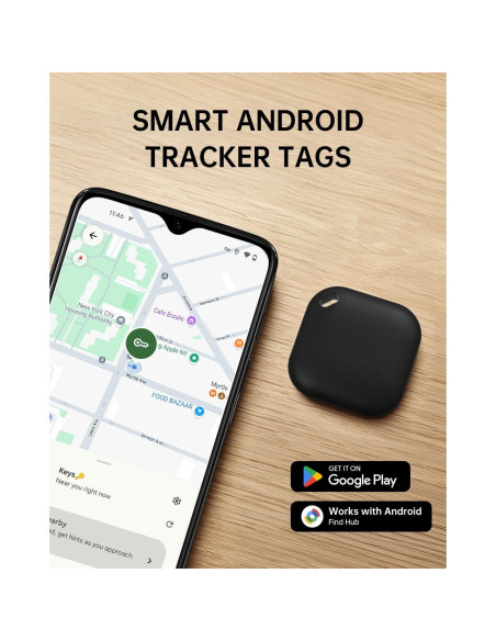 Etiquetas Bluetooth Pepisk Air Tracker para Android - 4 Piezas Etiquetas Bluetooth Pepisk Air Tracker para Android - 4 Piezas