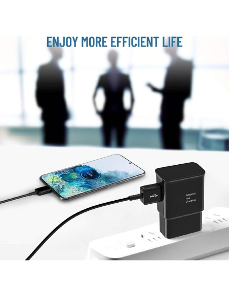 Cargador de pared USB tipo C rápido Samsung 15W Quick Charge Cargador de pared USB tipo C rápido Samsung 15W Quick Charge