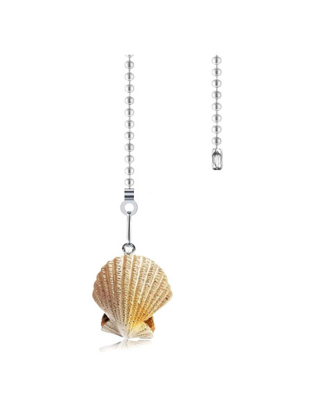 Extensor de cadena de tirón decorativo Hyamass 30 cm con concha Extensor de cadena de tirón decorativo Hyamass 30 cm con concha