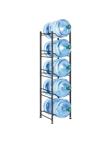 Soporte para Jarras de Agua MOOACE 5 Niveles Negro