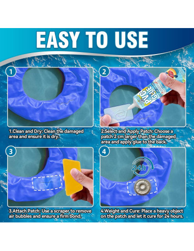 Kit de Parche para Colchón Inflable Vigorder 90g - Reparación PVC