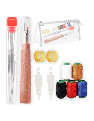 Kit de Costura 37 Piezas Genérico - Agujas, Hilo y Herramientas