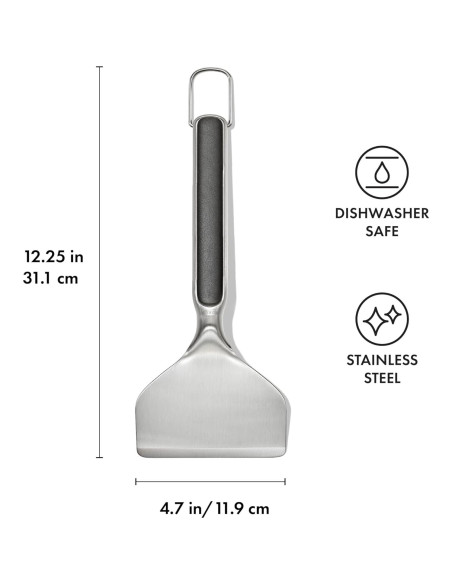 Raspador de Plancha OXO Good Grips Acero Inoxidable 31 cm Raspador de Plancha OXO Good Grips Acero Inoxidable 31 cm