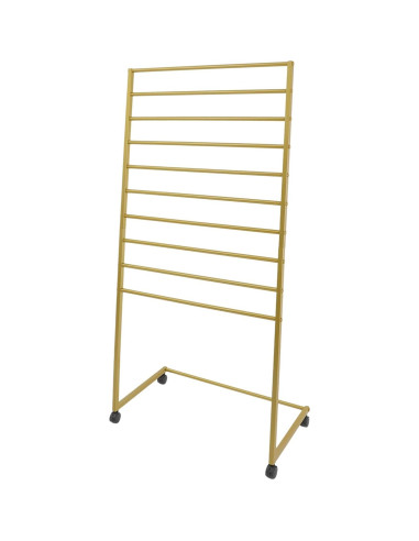 Organizador de Bufandas MARTEXBUY 10 Niveles Acero Dorado
