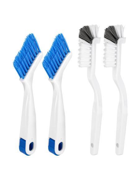 Juego de Cepillos de Limpieza SENEMO 4 Piezas para Grietas Juego de Cepillos de Limpieza SENEMO 4 Piezas para Grietas