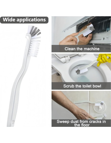 Juego de Cepillos de Limpieza SENEMO 4 Piezas para Grietas Juego de Cepillos de Limpieza SENEMO 4 Piezas para Grietas