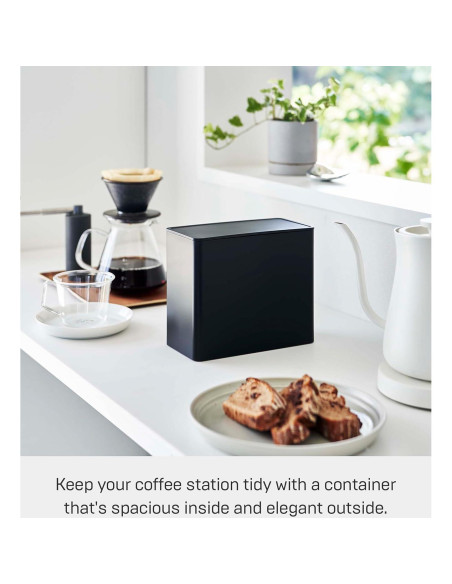 Soporte para Filtros de Café Yamazaki Home Tower - Almacenamiento 1.9L Soporte para Filtros de Café Yamazaki Home Tower - Almacenamiento 1.9L