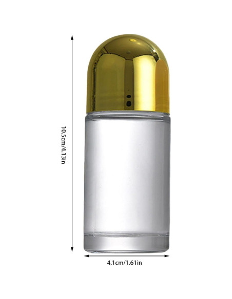 Juego de 2 Botellas de Rodillo de Vidrio 50ML Fansoftiks Juego de 2 Botellas de Rodillo de Vidrio 50ML Fansoftiks