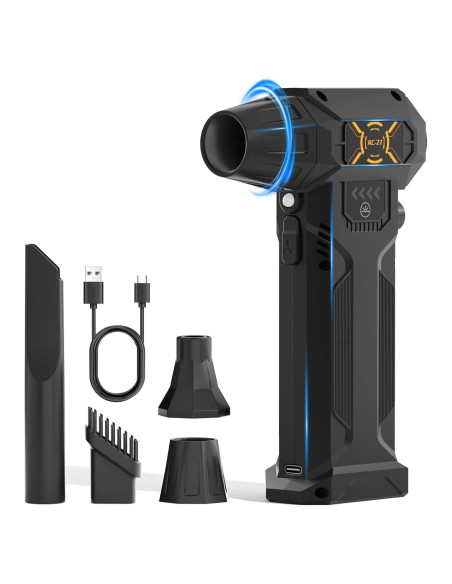 Soplador de Aire Eléctrico PECODE AC-27 380000RPM Carga Rápida Soplador de Aire Eléctrico PECODE AC-27 380000RPM Carga Rápida
