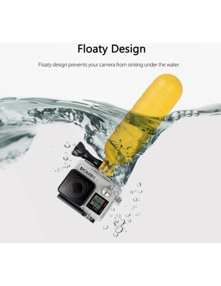 Agarre Flotante Impermeable Reflex Camera para GoPro y DJI Agarre Flotante Impermeable Reflex Camera para GoPro y DJI