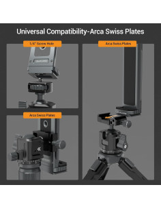Soporte de Trípode para Tableta Leaplumin 4.7"-12.9" 2