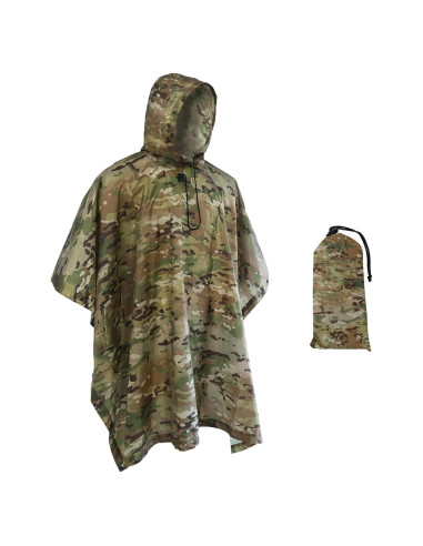 Poncho de Lluvia Fousam Impermeable 140x210 cm Multiusos
