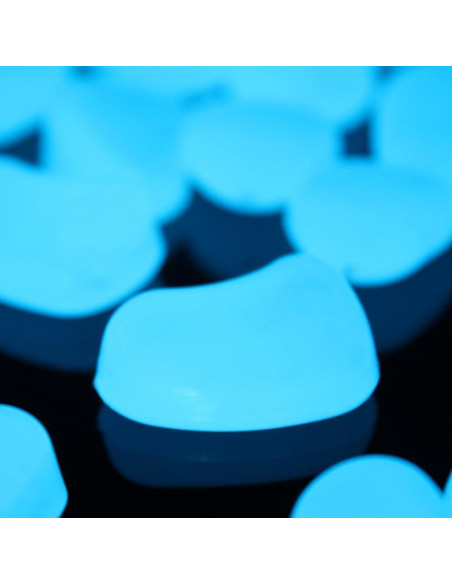 120 Piedras Brillantes Luminiscentes para Acuario Azul Cielo 120 Piedras Brillantes Luminiscentes para Acuario Azul Cielo