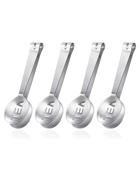Pinzas Exprimidoras de Té Patelai - Acero Inoxidable (4 Piezas) Pinzas Exprimidoras de Té Patelai - Acero Inoxidable (4 Piezas)