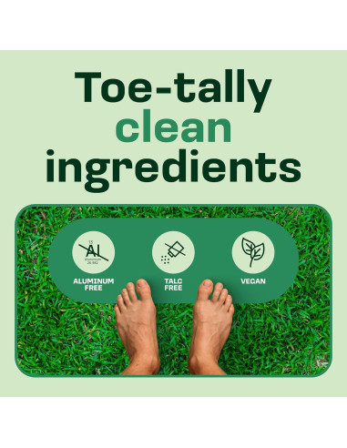 Polvo para pies Happy Soles Menta de Eucalipto 113g