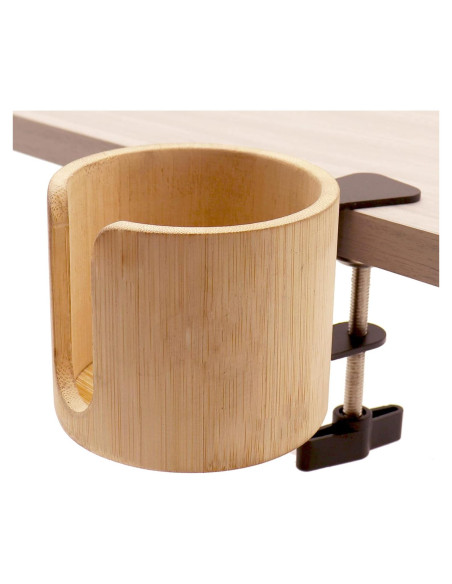 Soporte para Taza Antideslizante Tirifer - Bambú Natural Soporte para Taza Antideslizante Tirifer - Bambú Natural