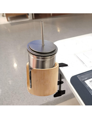 Soporte para Taza Antideslizante Tirifer - Bambú Natural
