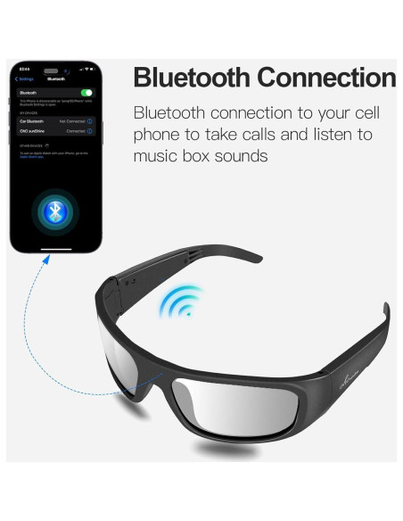 Gafas Inteligentes OhO T8 PRO Polarizadas con Bluetooth y Control por Voz Gafas Inteligentes OhO T8 PRO Polarizadas con Bluetooth y Control por Voz