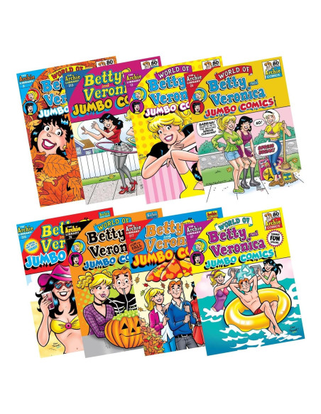 Paquete de Regalo Archie Comics - 8 Cómics Betty y Veronica Paquete de Regalo Archie Comics - 8 Cómics Betty y Veronica