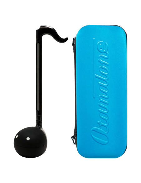 Otamatone Regular Negro + Funda Azul - Sintetizador Musical Portátil Otamatone Regular Negro + Funda Azul - Sintetizador Musical Portátil