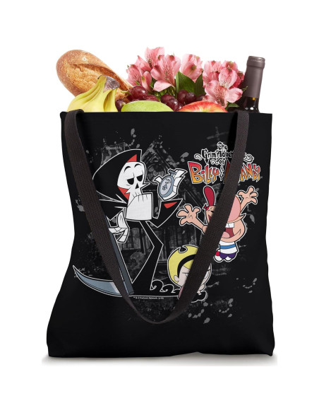 Bolsa Tote Las Aventuras Macabras de Billy y Mandy 40.6cm Bolsa Tote Las Aventuras Macabras de Billy y Mandy 40.6cm