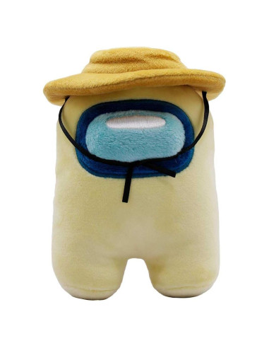 Peluche Among Us 15 cm Just Toys Amarillo Claro Akruba