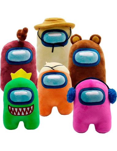 Peluche Among Us 15 cm Just Toys Amarillo Claro Akruba