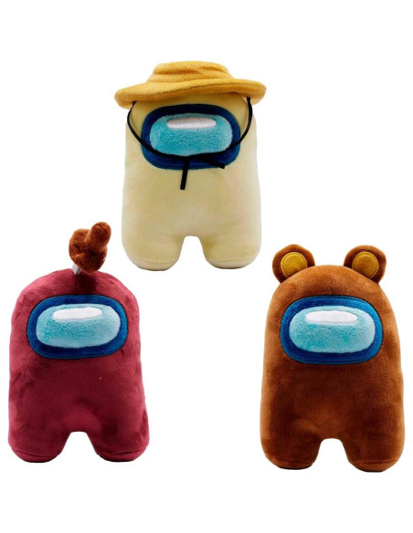Peluche Among Us 15 cm Just Toys Amarillo Claro Akruba Peluche Among Us 15 cm Just Toys Amarillo Claro Akruba
