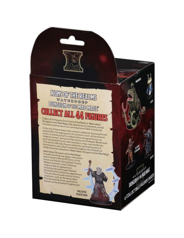 Figuras Coleccionables D&D WizKids Waterdeep 44 Monstruos