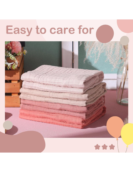 Toallas de Muselina con Capucha Peryiter 4 Pcs 81x81 cm Beige Toallas de Muselina con Capucha Peryiter 4 Pcs 81x81 cm Beige
