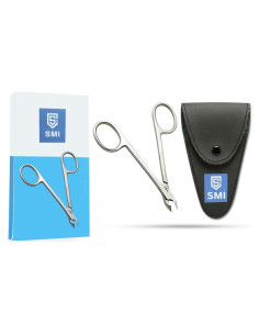 Cortador de Cutículas SMI de Acero Inoxidable con Estuche